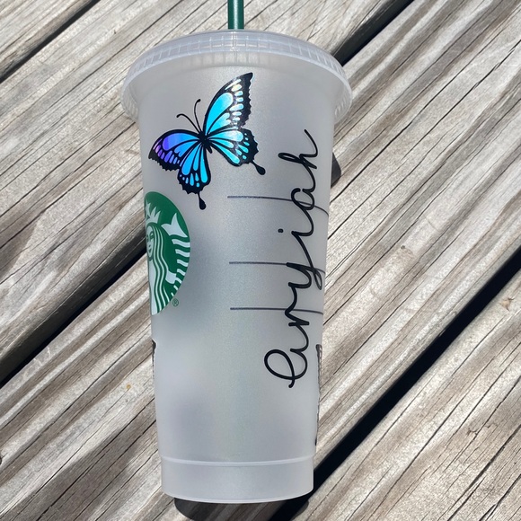 Starbucks butterfly tumbler - Picture 4 of 6